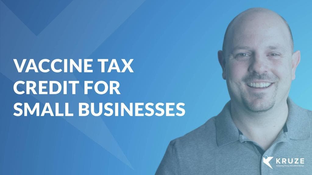 Vaccine Tax Credit for Startups