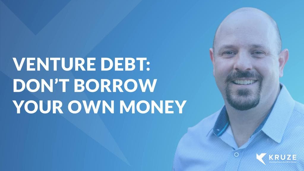 Venture debt: Don’t borrow your own money