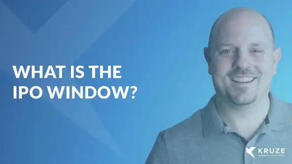 What is the IPO window?