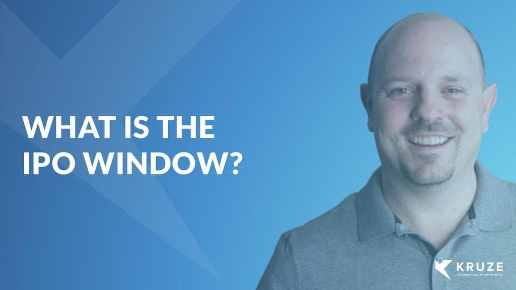 What is the IPO window?