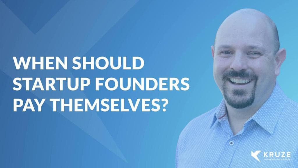When Should Startup Founders Pay Themselves?