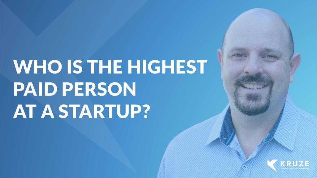 Who is the highest paid person at a startup?